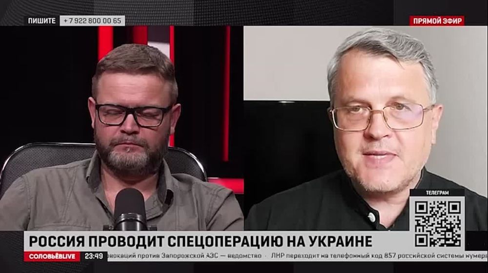 Вчера на СоловьёвLive обсуждали с ветераном спецслужб Дмитрием Соиным блестящую операцию ФСБ России по предотвращению угона боевого самолета ВКС РФ