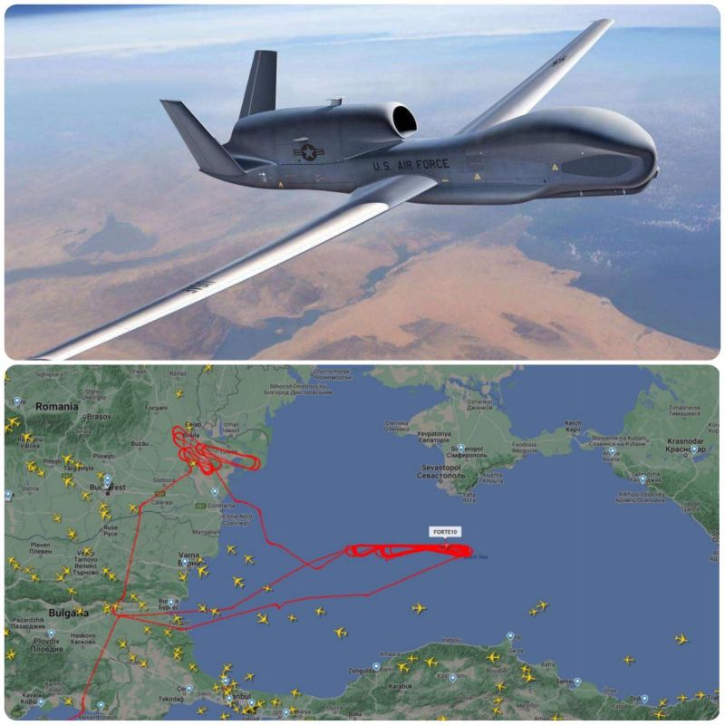 � ��������� ������������ ��� ���������� ׸����� ���� (����������� ����) ��� ����� 12 ����� ��������� �������������� ���������������� ����������� Northrop Grumman RQ-4B Global Hawk ��� ��� � �������� ���� �������� �� ���������� �����