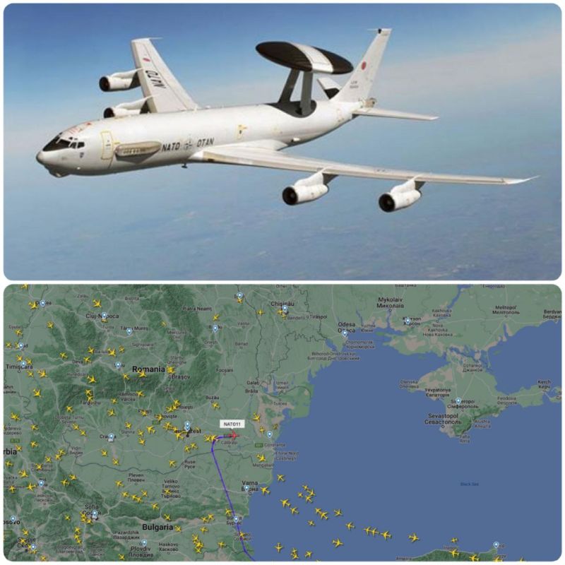 � ��������� ������������ ������� ����� ����� Boeing E-3A Sentry NATO � ������ �������� ����������������� �����������, �������������� ����� ���������� � �����