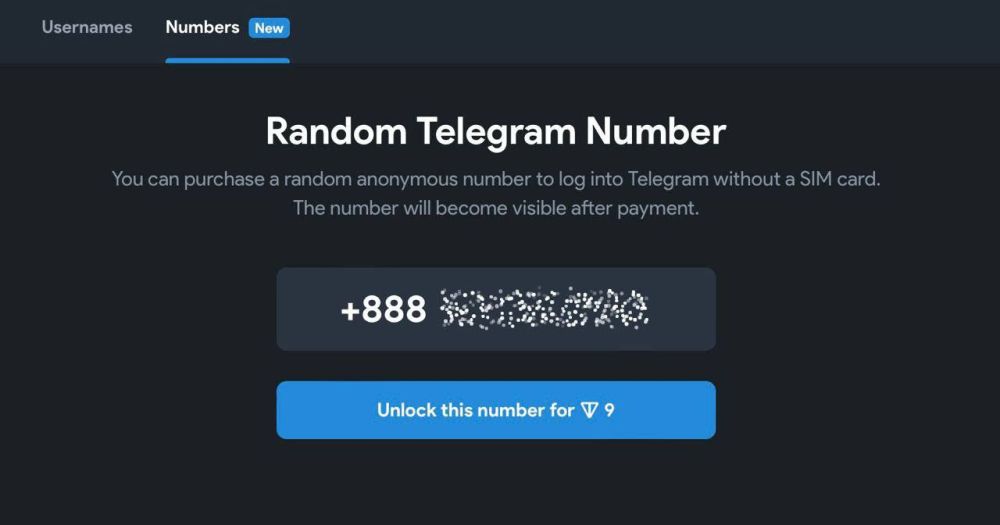 Telegram ��������� ������� ��������� ����������� ������� � ���� NFT ��� ����������� � �����������