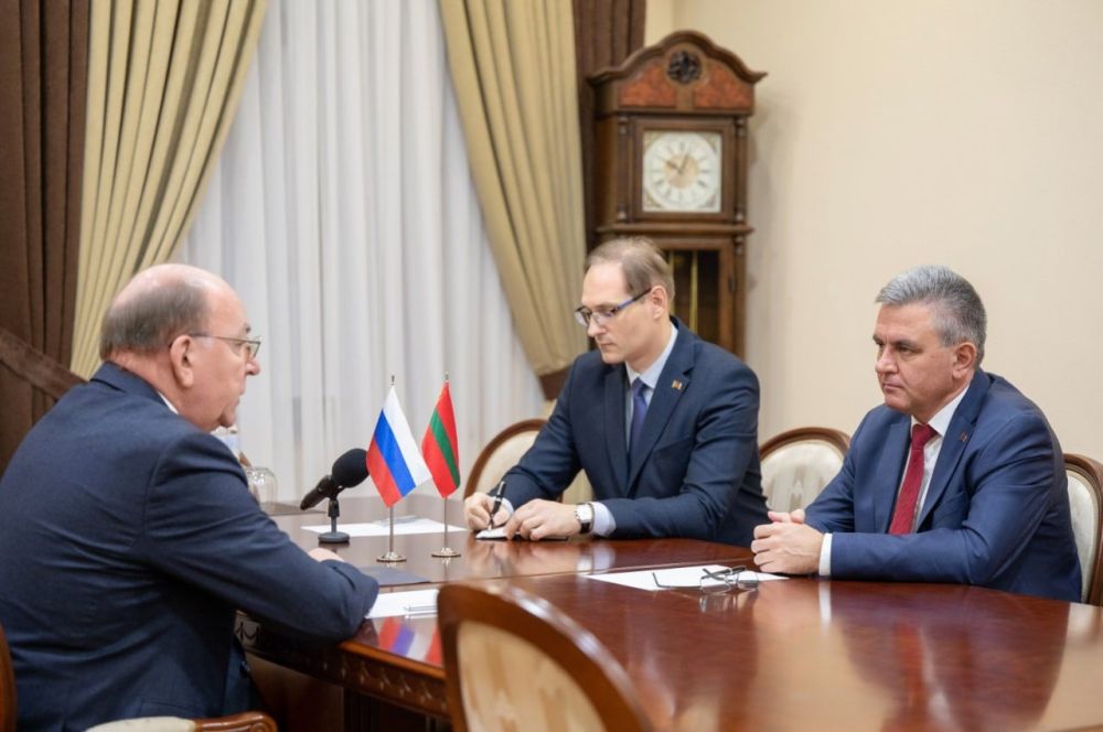 Вадим Красносельский провел встречу с Послом Российской Федерации в РМ Олегом Васнецовым