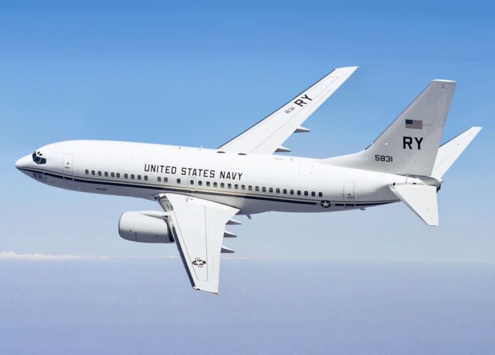 Boeing C-40B ��� ��� � ��������� �� ����� ������� �� ������� � ����������