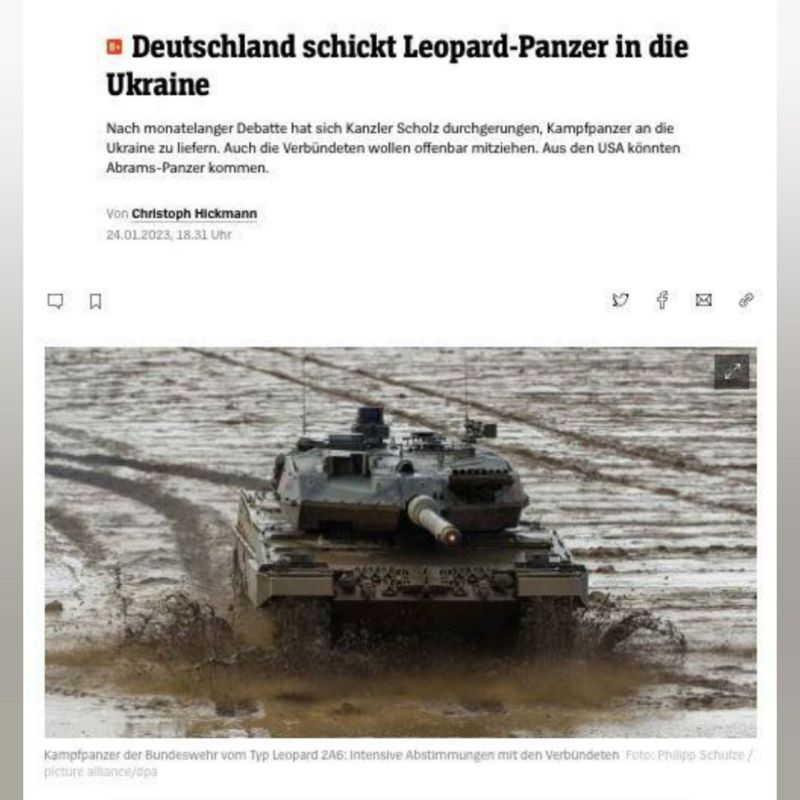 ����� ������ ������� ��������� ����� ����� Leopard 2A6 � Spiegel