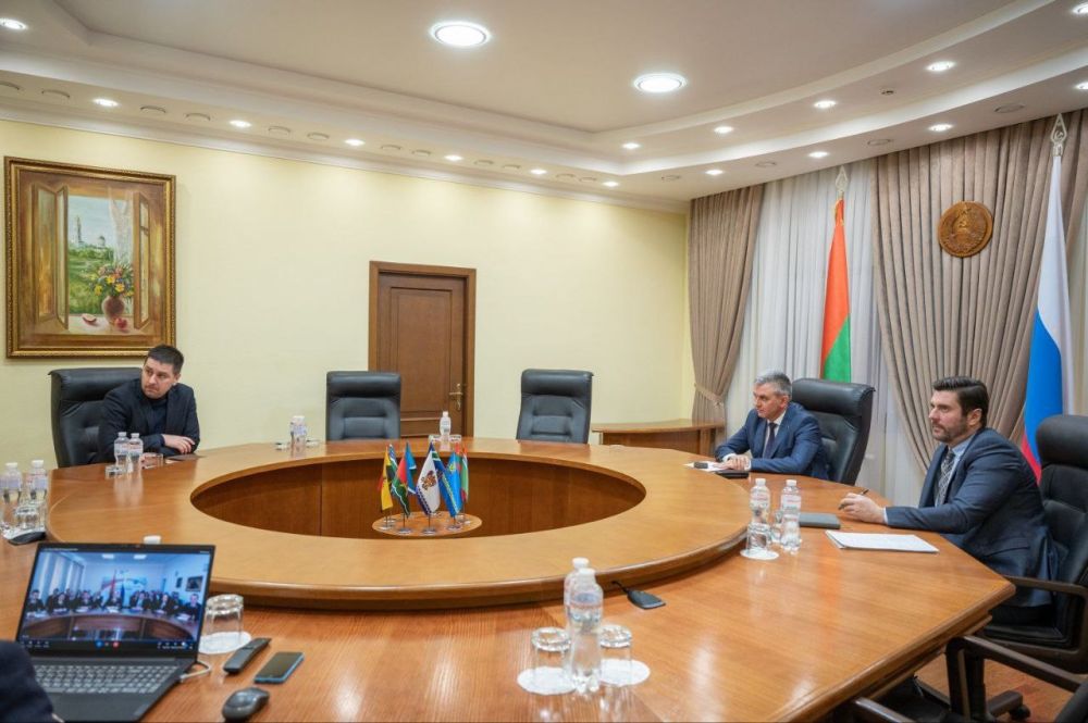 Вадим Красносельский высоко оценил вклад МИД ПМР в сохранение государственности Приднестровья и обеспечение жизнедеятельности страны