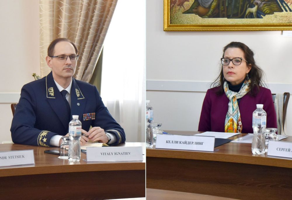 Виталий Игнатьев встретился в Тирасполе с Келли Кайдерлинг – главой Миссии ОБСЕ в Молдове