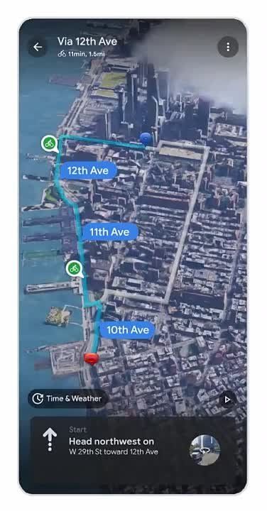 Google ����������� ����� ������ ����� ���� ��� ��������� Immersive View