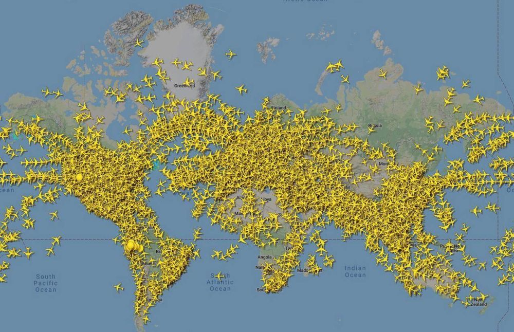 ������ ������������ ������ Flightradar24 ������������ 26 ��� ��������� ���������� ������ � 22 000 � ���� ������