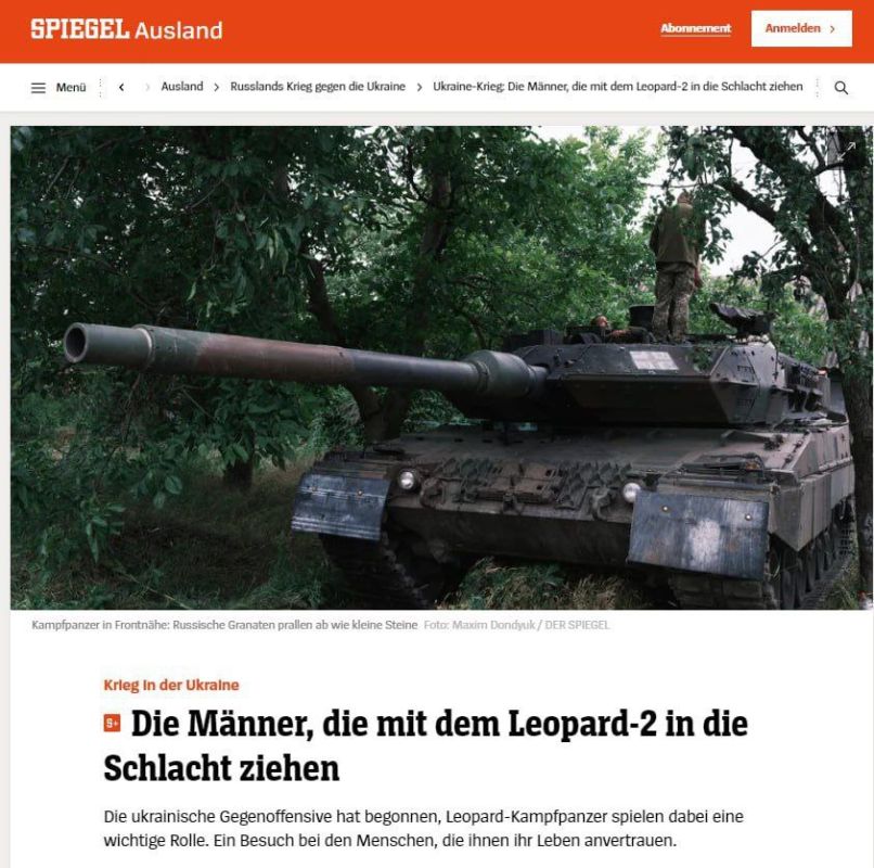 ���������� �������� ������ �� ����������������, �������� ����������� ������, ����� �� ���� � ���, � Der Spiegel