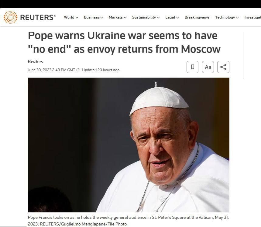 ���� ������� ��������: ������ � ������� ����� ���� �����������, � Reuters