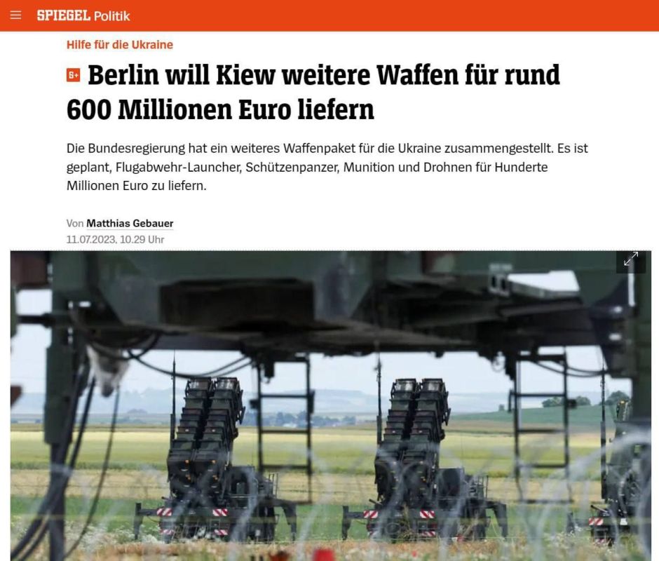 �������� ����������� ����� ����� ������� ������ ������� � ������ �600 ���, � Der Spiegel