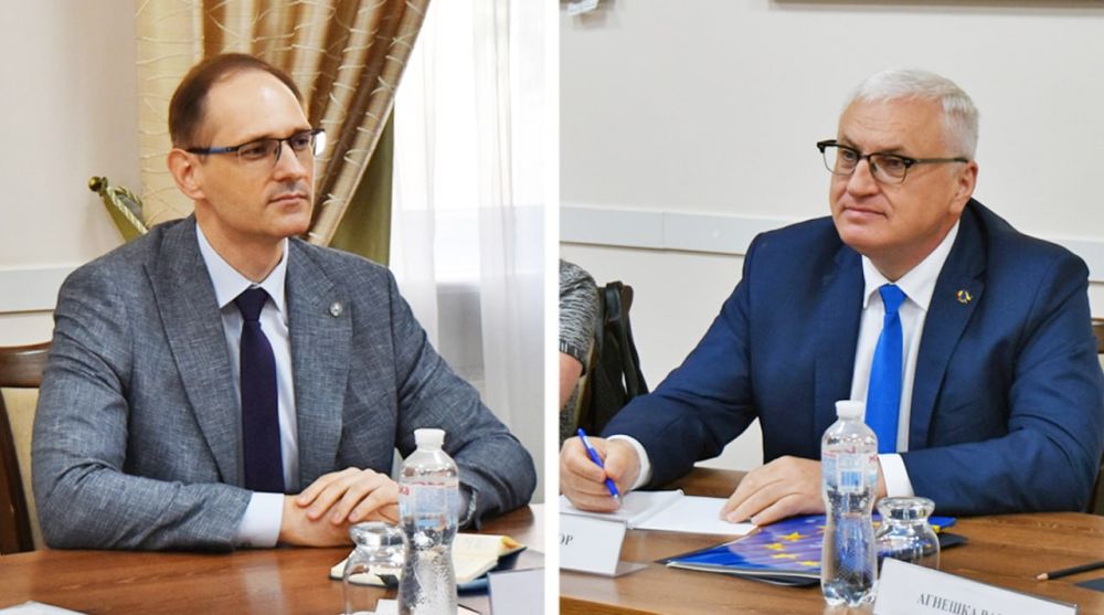 Виталий Игнатьев сегодня встретился с руководителем Миссии EUBAM Славомиром Пихором