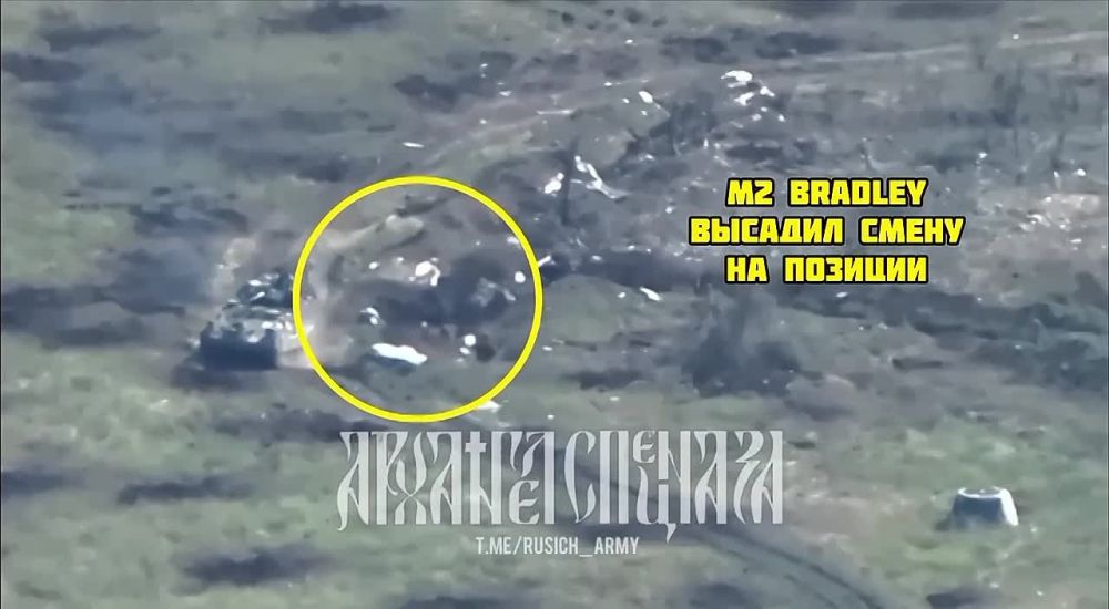 ������� ������ ��� � Bradley M2 � ������������ �������� �� �����