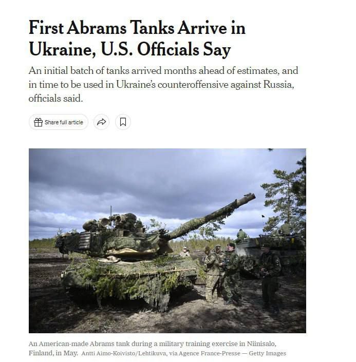 ������ ������ ������ Abrams ���� ���������� � ������� � �������, � The New York Times