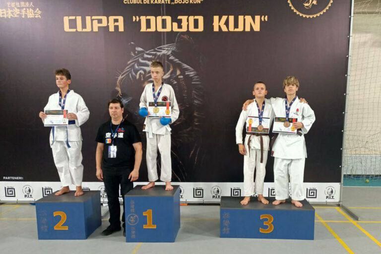 ������������ ��������� ����� ��������� ��������� 4 ������ �� ����� �DOJO KUN� �� ������������� ������, ������� ������ � ������ ��������, ���������� �� ����� �. ���������