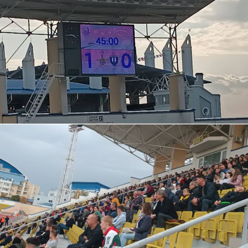 ����� ������� ����� ����� "������" ���������� "�����" - 1:0. ��� �� ����� ��������� ������� �����������