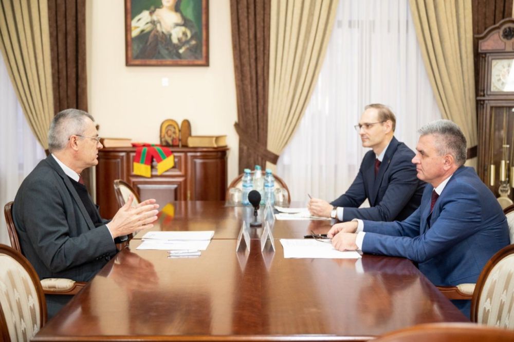 Президент ПМР принял Посла Словацкой Республики