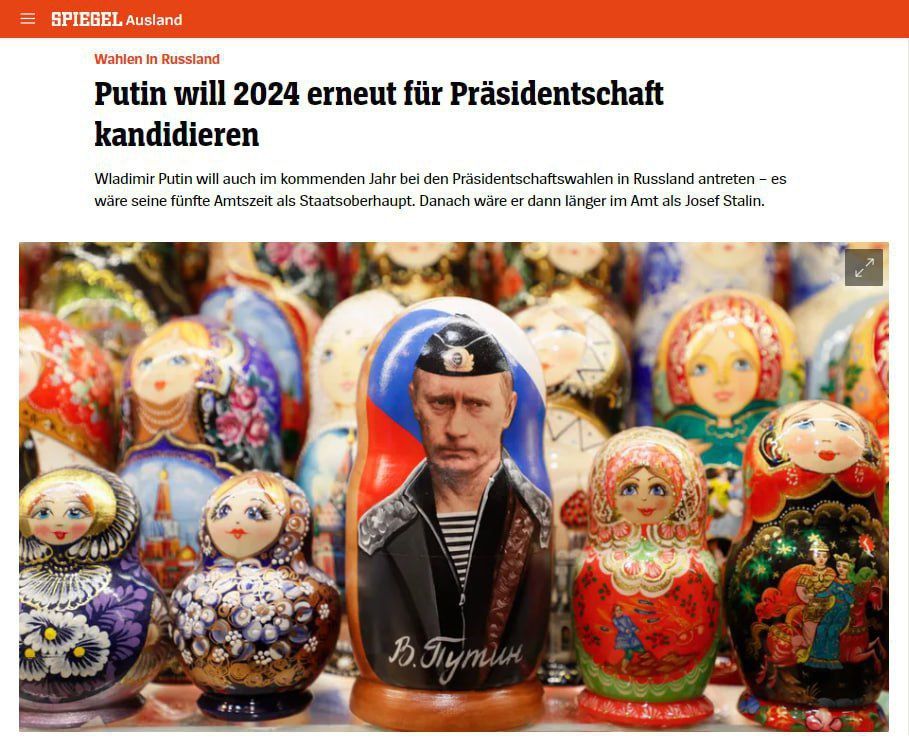 ���� ����� �������� ��� ���� ����������� ���� � ������, �� ���������� ������ �������, ������� ��������� ��������� ������ � 1924 �� 1953 ���, � Der Spiegel