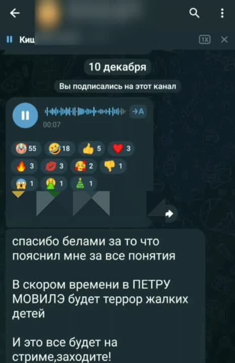 � ����� �� ���������� tg-������� ����������� ���������� ��������� ��������� � ����� �� ����������� ���� � ����������� � 10:00, ���������� �������� �������� ���������