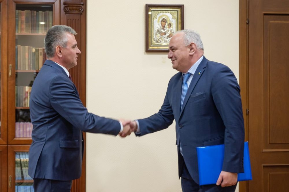 Президент ПМР принял украинского дипломата