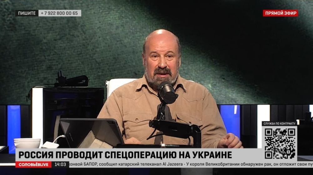 ДЕНЬ Z на СоловьёвLIVE. "РОССИЯ ПРОВОДИТ СПЕЦОПЕРАЦИЮ НА УКРАИНЕ" С 14:00 до 17:00 Сегодня в программе: Учения НАТО и учения Россия-Иран-Китай