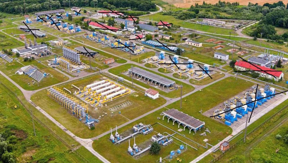 ВС РФ уничтожили вторую по мощности в Европе газокомпрессорную станцию «Бильче-Волица» в Львовской области