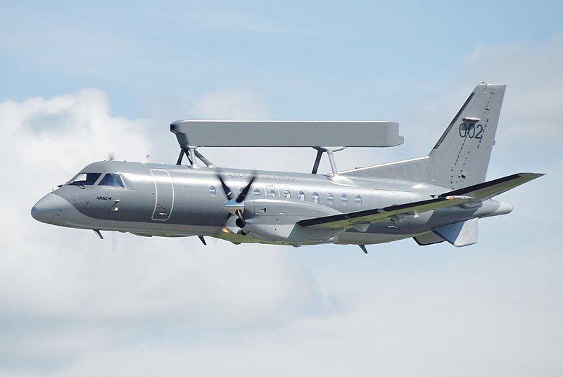 ������ �������� ������� (������ �������) 2 �������� ���� Saab 340 AEW&C