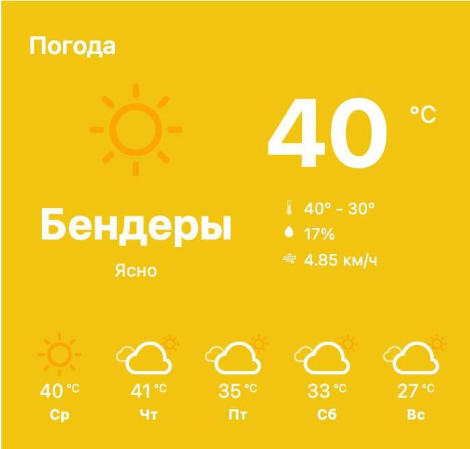 ������ ���������� ���������� �� ���� � ������� +40��