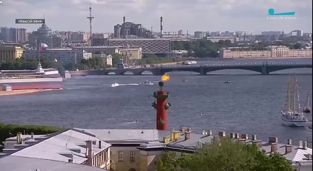 Парад ВМФ — 2024 официально стартовал в Санкт-Петербурге