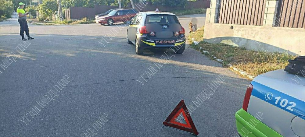 Встретились на дороге. В Григориополе столкнулись ученик за рулём «Тойоты» и 16-летний велосипедист. Произошло это вечером 30 июля