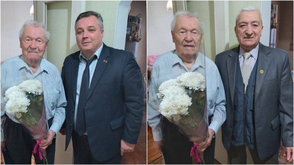 У ветерана Великой Отечественной Владимира Костенко – День Рождения