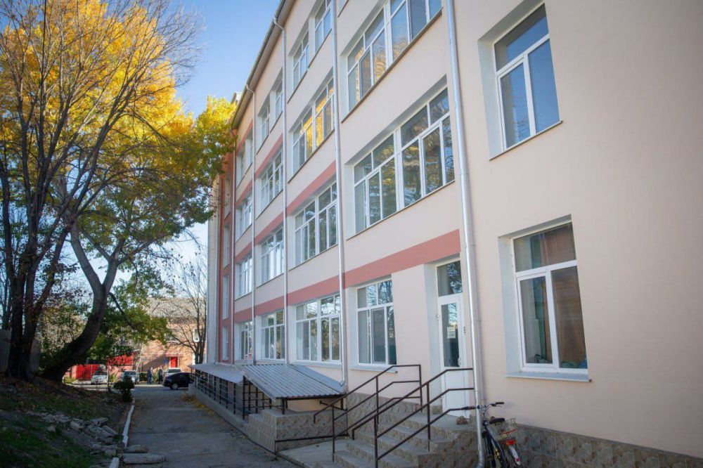 Григориопольская поликлиника, часть ЦРБ, находится в стадии реконструкции с сентября прошлого года