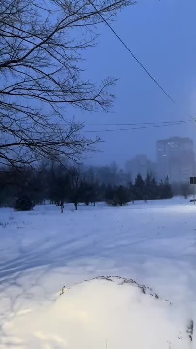 Северу Приднестровья снова повезло увидеть снег