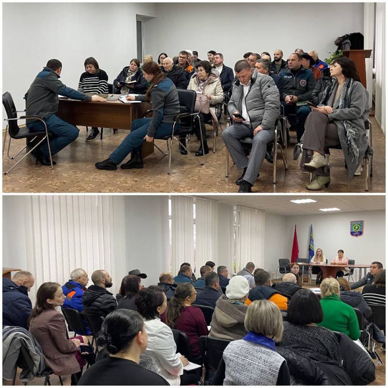 В Днестровске прошло заседание эвакуационной комиссии с участием служб Гражданской обороны и организаций города