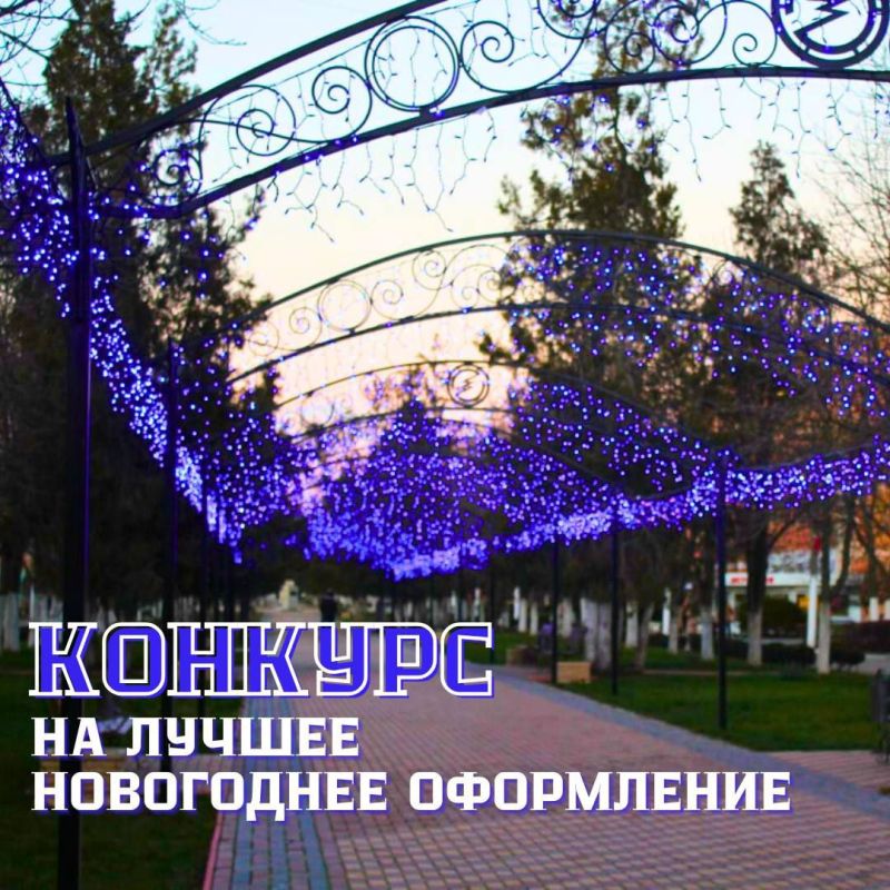 Конкурс на лучшее новогоднее оформление в Днестровске!