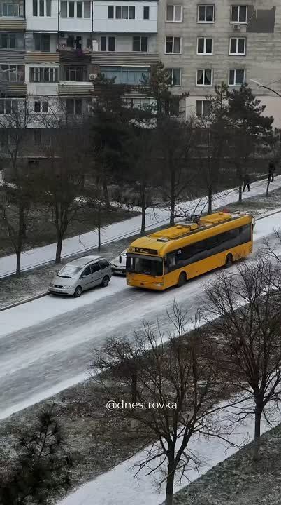 Короткая снежная сказка в Тирасполе – на видео «Днестровской правды»