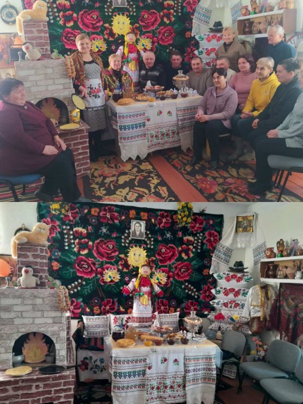 26 февраля в каса маре Дома культуры села Грушка прошли масленичные посиделки