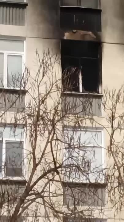 Пожар начался в кабинете математики, а не химии