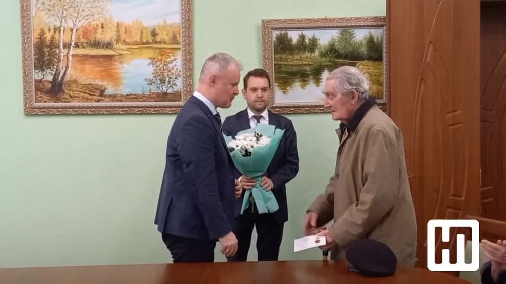 Медали «80 лет Победы в Великой Отечественной войне 1941–1945 гг.» получили сегодня дубоссарские фронтовики, труженики тыла и блокадники