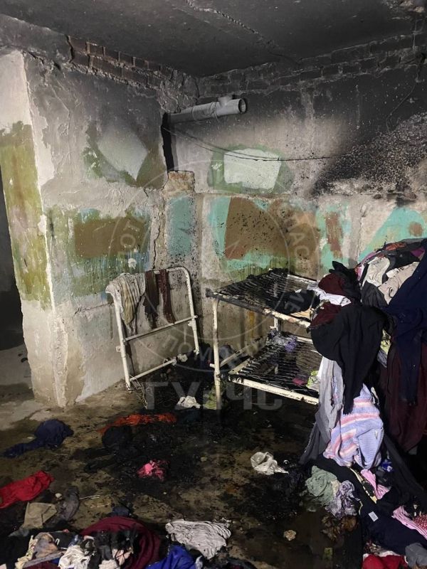 Пожар в Бендерском доме-интернате