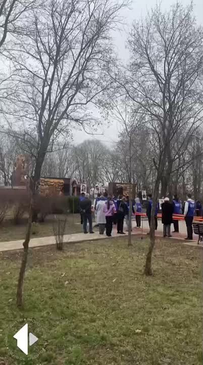 В Каменке — больший митинг