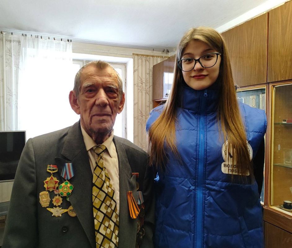 Ветерану Великой Отечественной войны Алексею Жданову исполнилось 98 лет