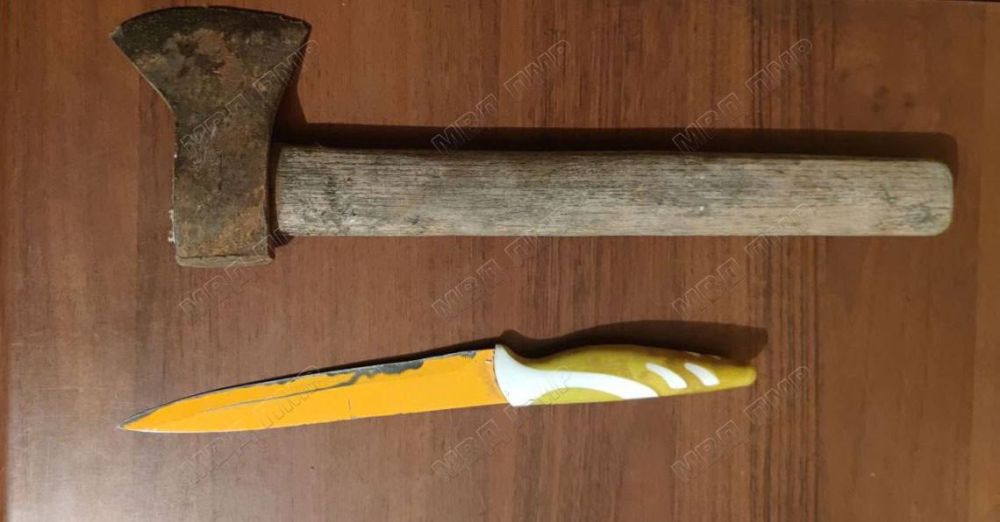 От зажигалки до топора. Около восьми вечера 26 марта в Дубоссарский РОВД позвонила испуганная женщина