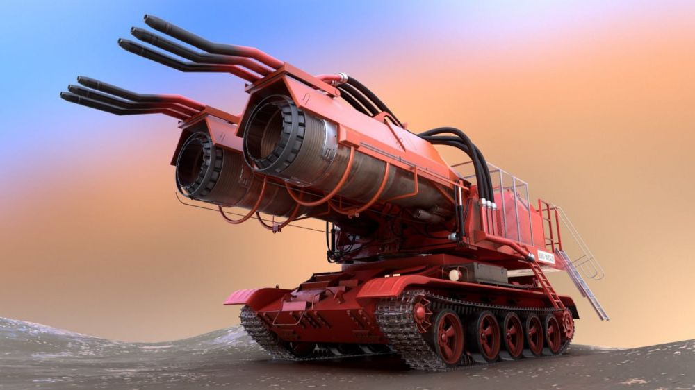 #НеобычнаяСпецтехника – Пожарный танк