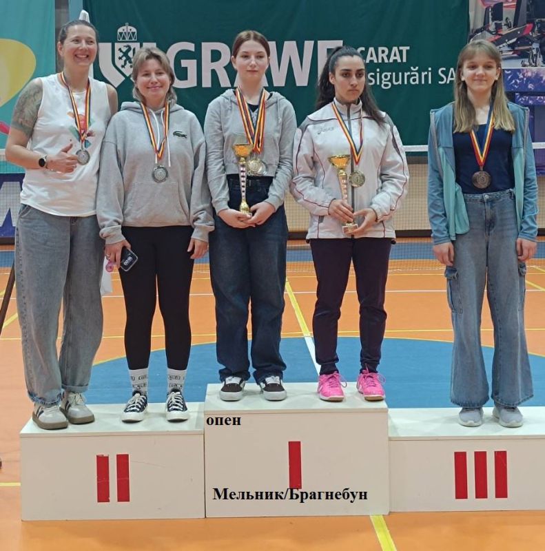 Приднестровские бадминтонисты привезли медали из Кишинева