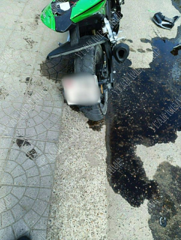 В Каменке сбили мотоциклиста – он в реанимации