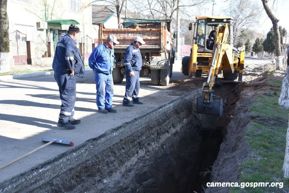 В Каменке завершено строительство ливневой канализации на улице Кирова