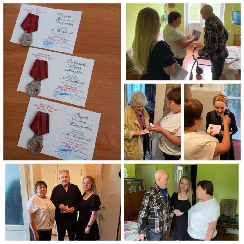 Сегодня в Днестровске ветеранам Великой Отечественной войны и приравненным к ним были вручены юбилейные медали к 80-летию Победы