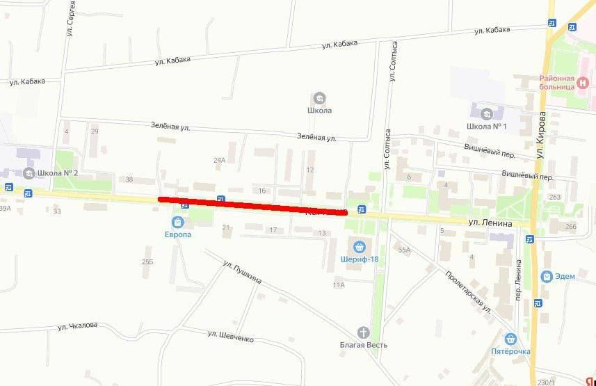 Вниманию жителей Каменки!. 7 мая с 9:00 до 10:30 будет временно ограничено движение транспорта по улице Ленина – на участке от здания государственной администрации до магазина «Хэппи Энд»