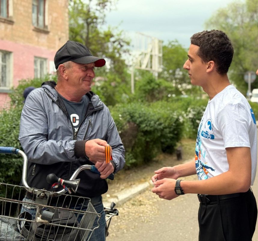 Сегодня акция «Георгиевская лента» состоялась и в Днестровске