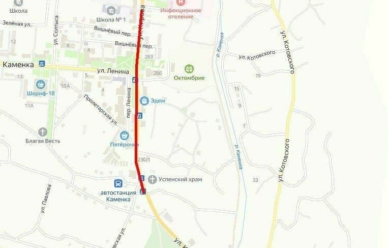 Вниманию водителей!. В Каменке 6 мая в обед, с 12:00 до 13:30, будет перекрыт участок улицы Советской – от каменской школы № 1 до памятника каменчанам, погибшим в годы немецко-румынской оккупации (район автостанции)